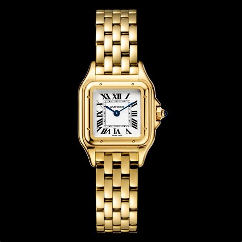 plain cartier watch|panthere de cartier watch small.